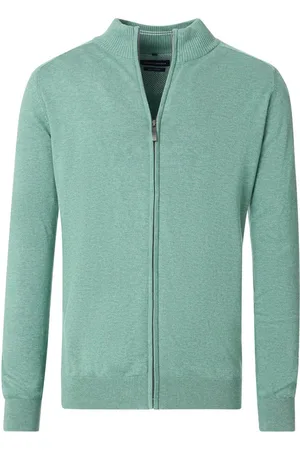 Casa Moda Vest Zip Lichtgroen