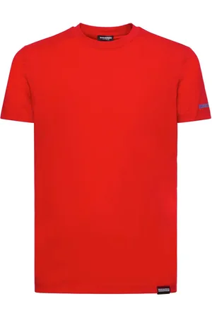 Dsquared2 Sleeve Logo T-Shirt Heren Rood
