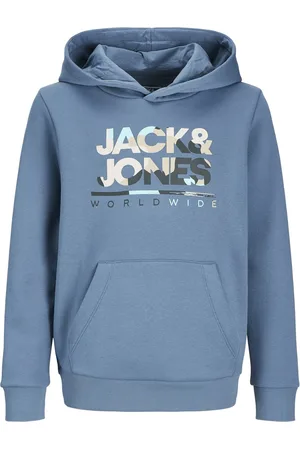 JACK & JONES JACK&JONES JUNIOR JJLUKE SWEAT HOOD JNR Jongens Trui - Ss25