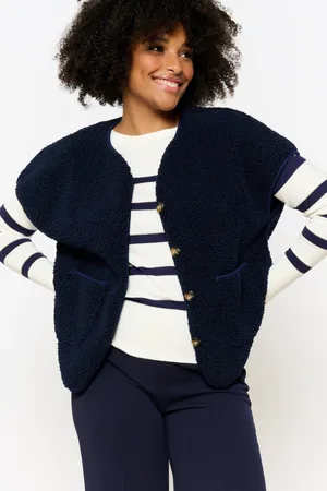 LolaLiza Gilet V Tedidrop1e 09001456 2723 Navy Basic Dames