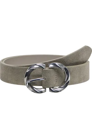 ONLY Kledingriem Onlfine Leather Jeans Belt Acc 15312130 Walnut/silver Met