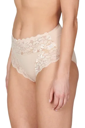 J&C JackyCeline Dames tailleslip met kant, microfiber - M