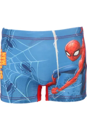 Marvel Zwembroek - Zwemboxer - Spiderman - 5/6 Jaar - 110/116 cm - met rode achterzijde