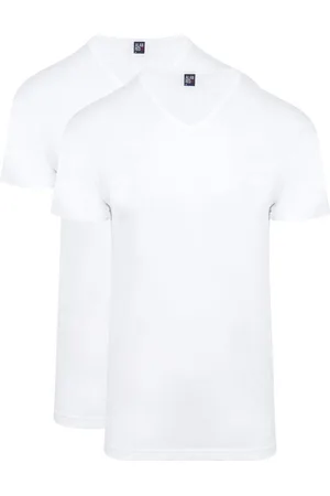 Alan Red Vermont T-Shirt V-Hals (2Pack)