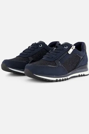 Marco Tozzi Sneakers zwart Textiel - Dames