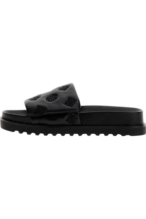 Guess Fabio2 Slipper Dames - Zwart