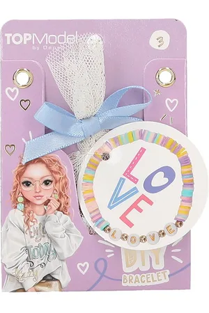 Depesche TOPModel DIY armbanden Pearlsonals - mot. 3 - LOVE