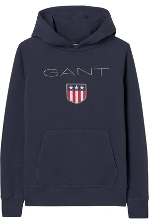 GANT Shield Capuchon Blauw 15 Years Jongen