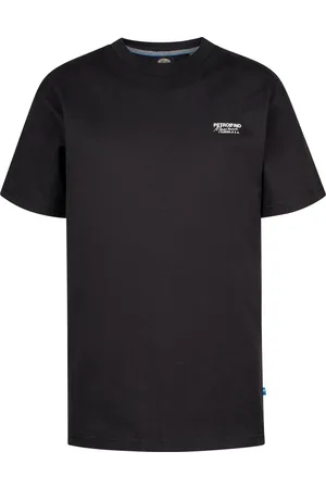 Petrol Industries Jongens Backprint T-shirt Oceanpoint - Zwart