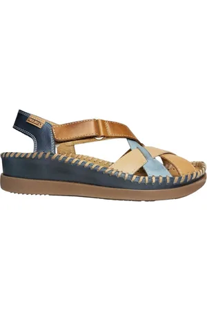 Pikolinos Sandaal Cadaques W8K-0741C7 Pacific Bauw Bruin Combi