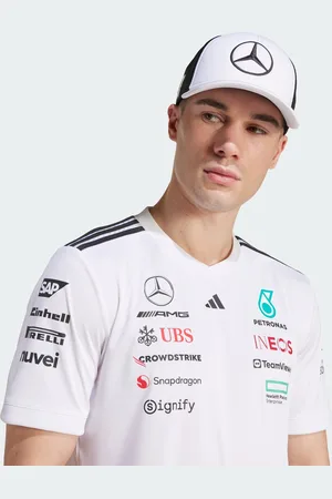 adidas Performance Mercedes - AMG Petronas Formula One Team Snapback Star Truckerpet - Unisex - - Dames (S/M)