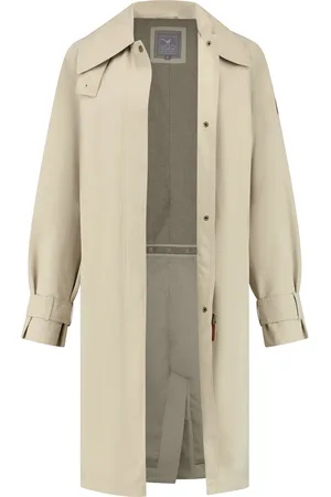 MGO MGO Pippa Dames Trenchcoat - Lange jas vrouwen - Wind- en Waterdicht