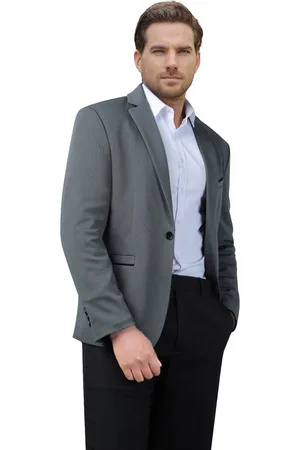 Allthemen Heren Stretch Blazer Slim Fit Jasje - Zakelijk Pak Jasje - 2XL