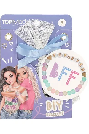Depesche TOPModel DIY armbanden Pearlsonals - mot. 5 - BFF