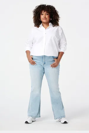 MS Mode Jeans Flared leg jeans JASMIN