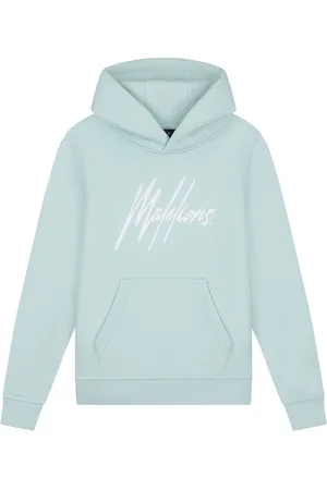 Malelions Junior Striped Signature Hoodie