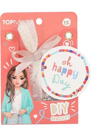 Depesche TOPModel DIY armbanden Pearlsonals - mot. 12 - oh happy Day