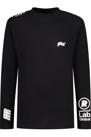 Raizzed Jongens longsleeve Hubbs Deep Black Boxy
