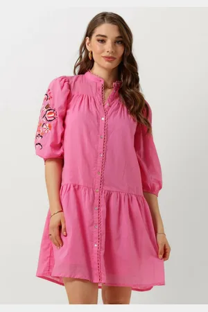 NUKUS Ame Dress Embroidery Jurken Dames - Kleedje - Rok - Jurk -