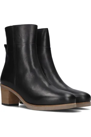 Shabbies Amsterdam Enkellaarzen Lieve Ankie Black