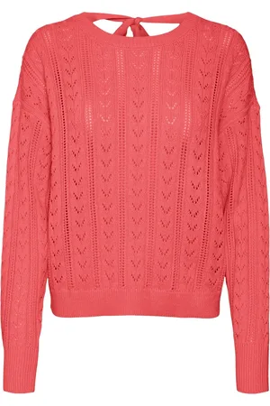 VERO MODA VMNEWVERENA LS BACKDETAIL PULLOVE BOO - Heren - Gebreide truien