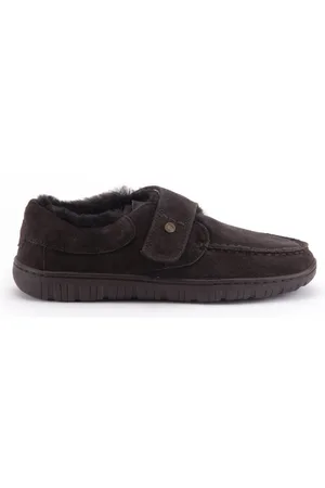 Warmbat Melton heren pantoffel - Expresso