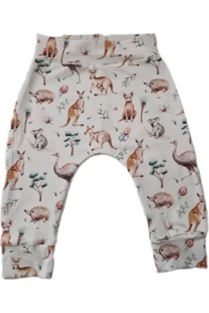 Merkloos Broek broekje Australian dieren , maat 86 cm