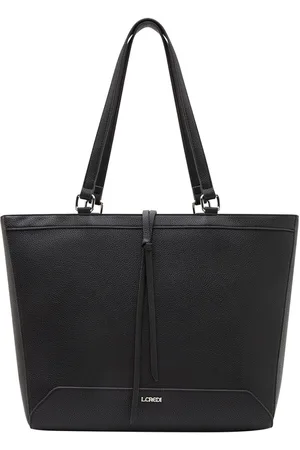 L.Credi Schoudertas Olga Shopper Zwart