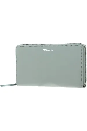 Tamaris Leren Portemonnee Amanda Zip Around Wallet Groene