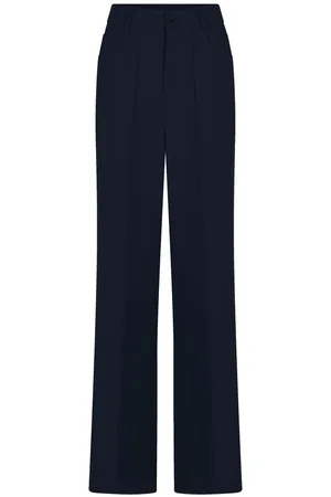 ZOSO Broek Beau Travel Pants 251 0008 Navy Dames