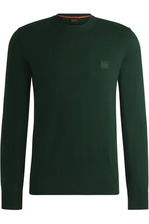 HUGO BOSS Pullover Kanovano Donkergroen