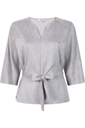 ZOSO T-shirt Penny Polyester Tops 251 0004 Grey Dames