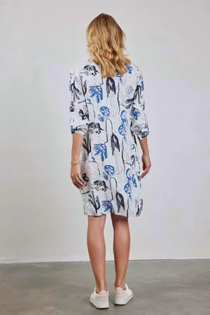 DIDI Dames Tunic Chill Out Offwhite Ambiance print maat 48