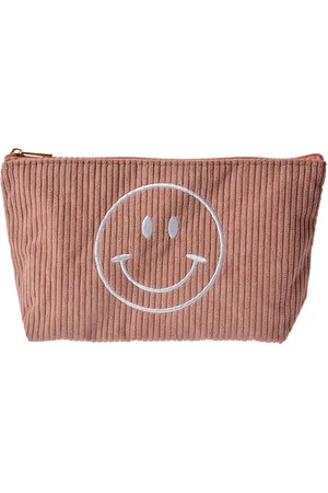 Clayre & Eef Toilettas Dames 20x5x12 cm Roze Synthetisch Smile