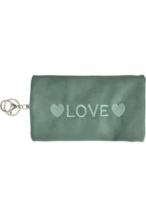 Clayre & Eef Toilettas Dames 19x11 cm Synthetisch Hartjes