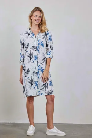 DIDI Dames Tunic Chill Out Offwhite Ambiance print maat 42