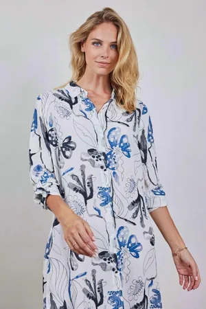 DIDI Dames Tunic Chill Out Offwhite Ambiance print maat 38