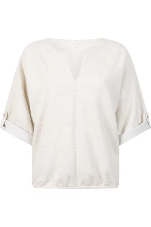 ZOSO T-shirt Joyce Blouses 251 0005 Off White Dames