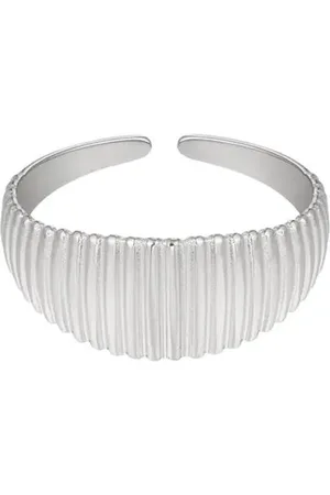 Yehwang Ring met streepjes print |