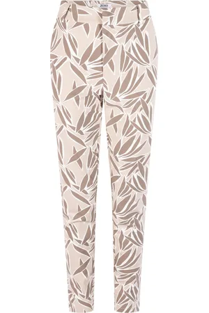 ZOSO Broek Amelie Travel Pants 251 0007-0009 Sand/taupe Dames