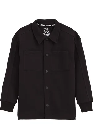WE Fashion Jongens overshirt met structuur