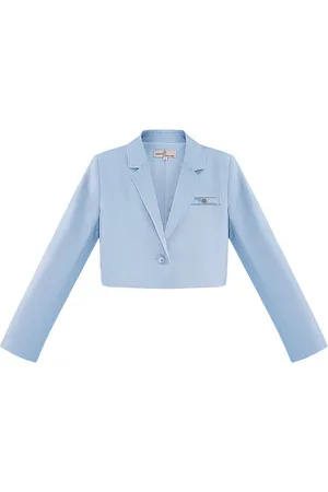 Merkloos Cropped blazer - dames - lente/zomer - - maat L