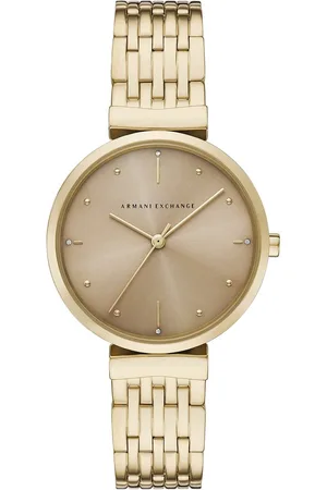 Armani Exchange Zoe AX5916 Horloge - Staal - Goudkleurig - Ø 36 mm