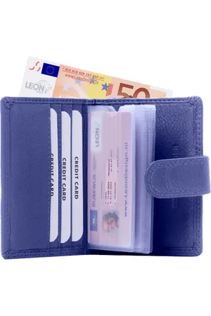 LEONDESIGN Pasjeshouder - pasjeshouder uitschuifbaar - pasjeshouder mannen - pasjeshouder vrouwen - - leer - creditcardhouder heren - creditcardhouder dames - pasjeshouder mannen met portemonnee - pasjeshouder vrouwen portemonee - pasjeshouder portemo