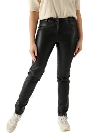 Donders Leren Slimfit Broek