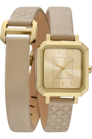 Armani Exchange AX5728 Dames Horloge 27mm - Bruin