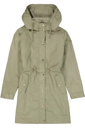 Garcia Jas Trenchcoat Gj500206 4011 Green Summer Dames