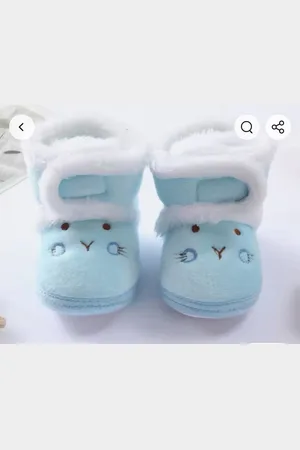Merkloos Baby schoentjes, warme slofjes, sokjes, 0-6 maanden, schattige baby slofjes, babygeschenk, kraam cadeau
