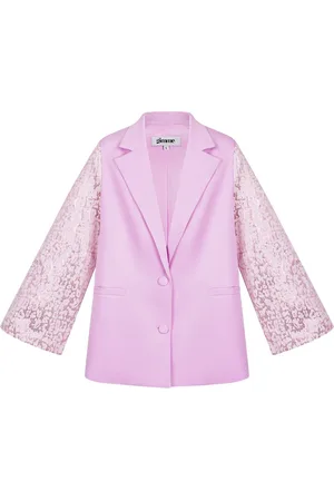 Merkloos Blazer panter mouwen - nieuwe collectie - lente/zomer - dames - - maat L