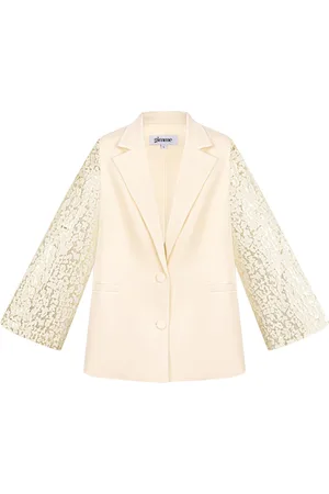 Merkloos Blazer panter mouwen - nieuwe collectie - lente/zomer - dames - - maat L